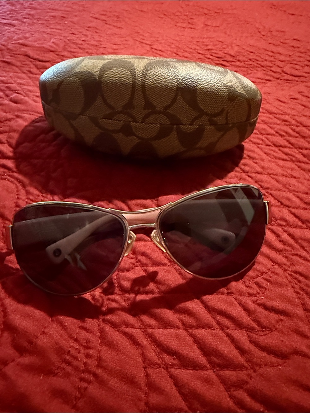 Coach Women’s Frames only  need prescription replaced
